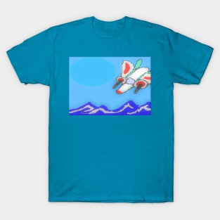 dream falling from space T-Shirt